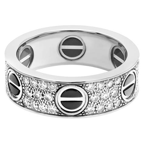 cartier mixed metal ring|cartier ring with screws.